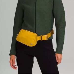 Lululemon Athletica Everywhere Yellow Belt Bag Unisex